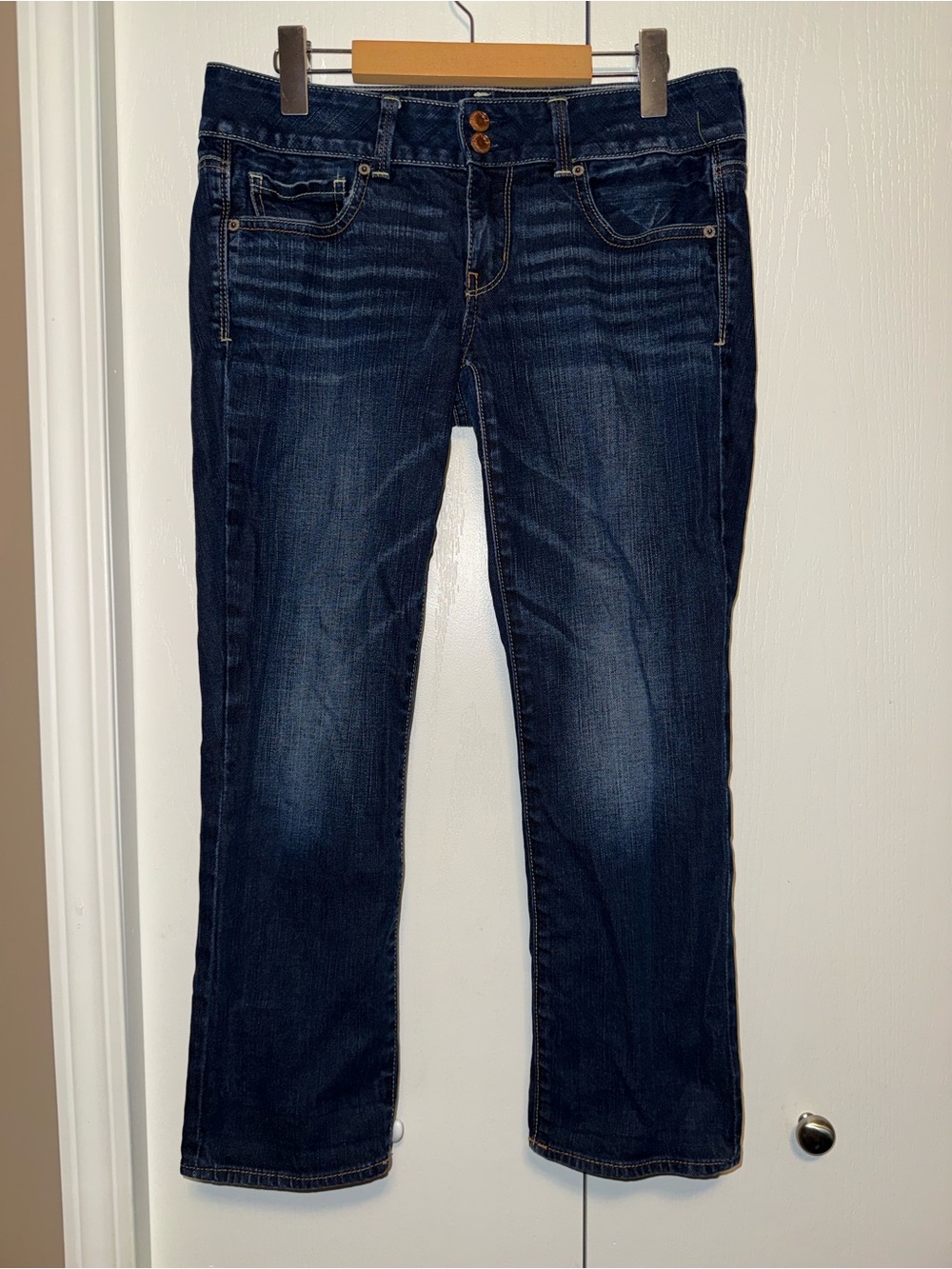 American Eagle Artist Crop Jeans